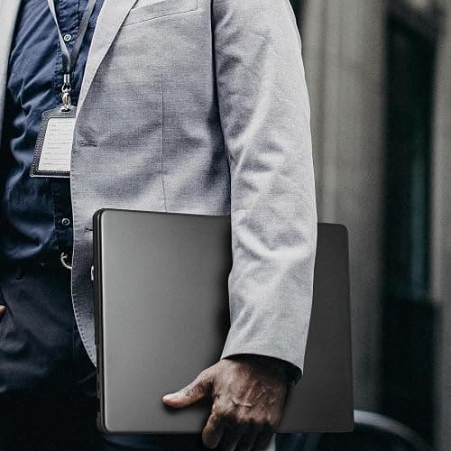 BlueSwan for MacBook Pro 16 inch Case 2025 M4 M3 M2 M1 Pro/Max 2024-2021, Compatible A3403 A3186 A2991 A2780 A2485, Matte Hard Shell Protective Cover, Space Black Clear thumbnail 4