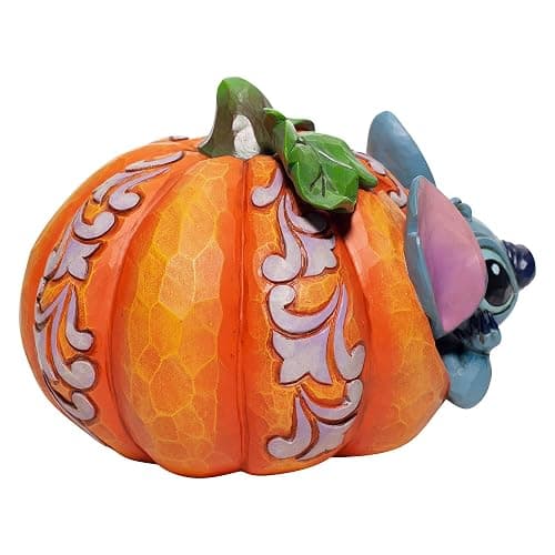 Enesco Disney Traditions by Jim Shore Lilo and Stitch Jack O'Lantern Figurine, 4.02 Inch, Multicolor thumbnail 6