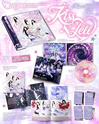 aespa - Japan 1st Mini Album Kiss N Tell (KISS N TELL Ver.) thumbnail 2