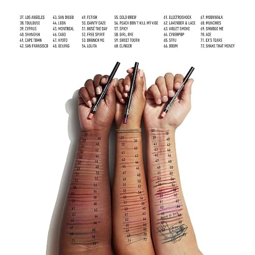 NYX PROFESSIONAL MAKEUP Suede Matte Lip Liner, Velvety-Smooth, Long-Lasting Formula For A Defined Lip Makeup Look - Girl Bye (Purple) thumbnail 5
