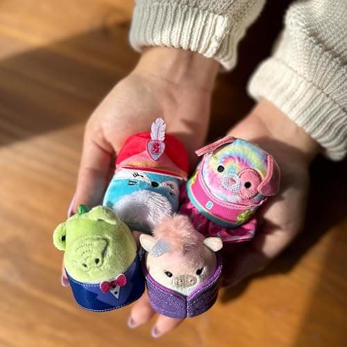 Squishmallows Squishville Series 10 Mini Mystery Plush Blind Capsule (5 Pack) Official Jazwares Collectible Stuffed Animal Toy - Soft Squishy Surprise Plush Figure Gift for Kids, Boys, Girls thumbnail 2