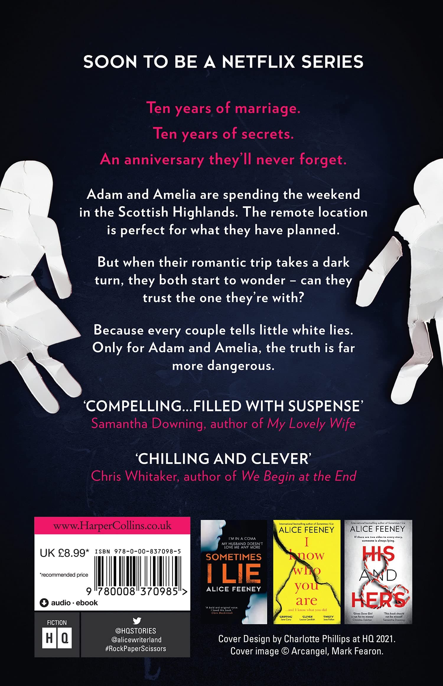 Rock Paper Scissors: The gripping, twisty psychological suspense thriller and instant New York Times bestseller from the author of the Number 1 Netflix smash hit, His and Hers thumbnail 2