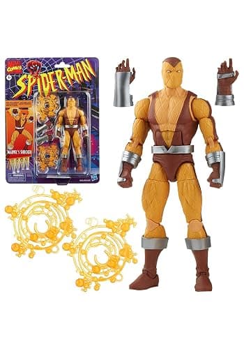 Spider-Man Marvel Legends Series 15 cm Marvel’s Shocker Action Figure Toy, Includes 4 Accessories: 2 Alternate Hands, 2 Blast FX thumbnail 7