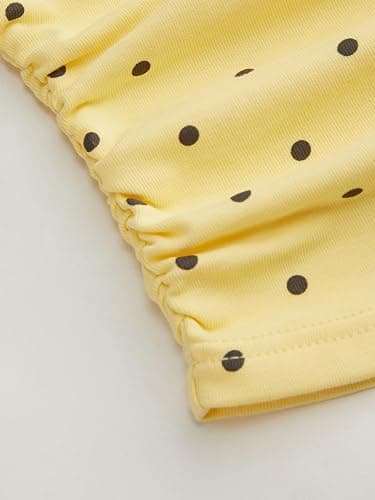 CIDER Womens Summer Outfits Polka Dot Ruched Tee Low Waist Mini Skort Boat Neck Set thumbnail 5