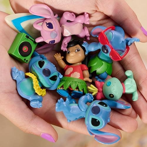 Just Play Disney Stitch Collectible Figure Set with Accessories, 11-Pieces, 2-inch Figurines, Collectible Toys, Home Decoration, Kids Toys for Ages 3 Up thumbnail 7