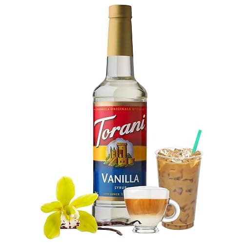 Torani Vanilla Flavored Drink Syrup, 25.4 fl oz, 4 Pack thumbnail 4
