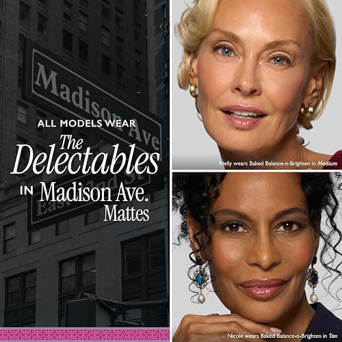 LAURA GELLER NEW YORK The Delectables Madison Ave Mattes Eyeshadow Palette - Includes 14 Matte-Finish Baked Eyeshadows in Stunning Neutral Shades - Long-Lasting Creamy Eyeshadows for Everyday thumbnail 3