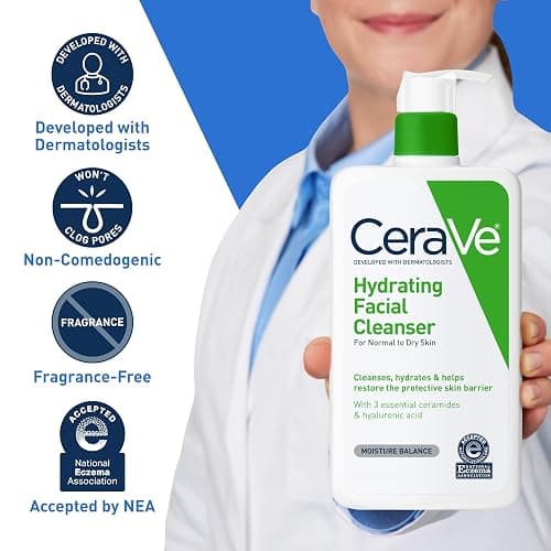 CeraVe Hydrating Facial Cleanser thumbnail 5