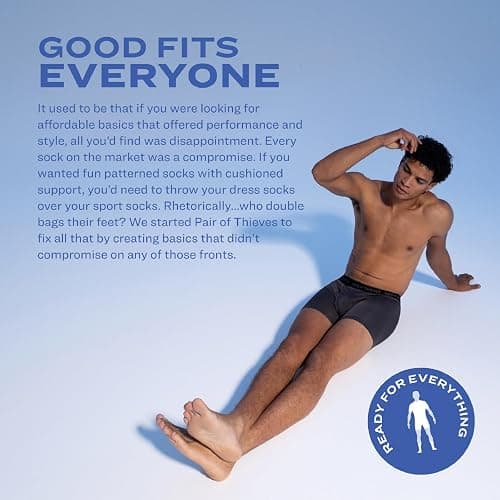 Pair of Thieves Men's Underwear Boxer Briefs - Soft Cotton Boxer Briefs for Men Pack - 4 Pack Tagless Mens Underwear thumbnail 7