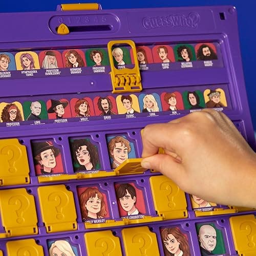 Guess Who? HARRY POTTER Edition Board Game | Ages 6 and Up | 2 Players | Fun Games for Kids and Preschoolers | Family Gifts (Amazon Exclusive) thumbnail 4