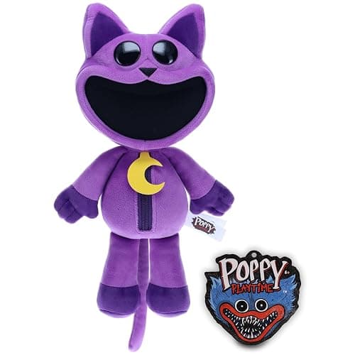 Poppy Playtime - Smiling Critters Deluxe Plush, [Officially Licensed] 14" Tall (CatNap) - Image 1