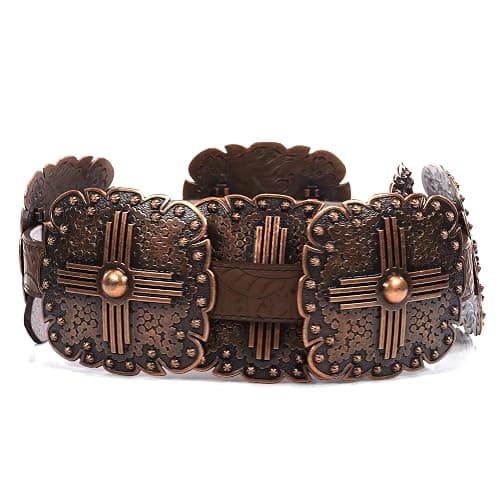 Angel Ranch 1" Brown Ladies' Fashion Belt thumbnail 4