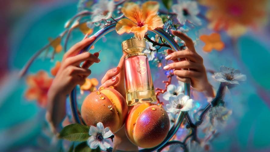 Paris Corner | Khair Peach Delulu Eau de Parfum for Women – 3.4 Fl Oz | Sophisticated Gourmand Perfume with Peach, Nectarine, Guava, Vanilla & Florals | Long Lasting Luxury Fragrance thumbnail 8