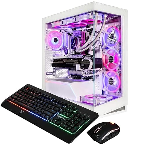 CLX Horus Gaming PC - Intel Core i9 14900KF 3.2GHz, GeForce RTX 4090, 2TB NVMe M.2 SSD, 6TB HDD, 64GB DDR5 RGB Memory, 360mm AIO, WiFi, Windows 11 Home, White thumbnail 5