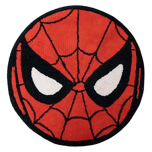 Jay Franco Marvel Comics Avengers Blast Tufted Cotton Bath Rug, Kids Bath Features Spiderman (Official Marvel Product) - Image 1
