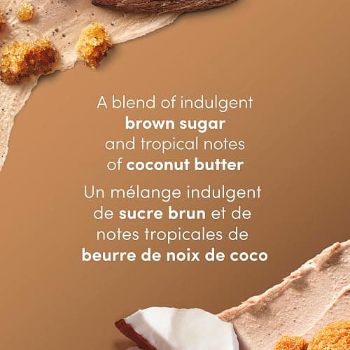 Dove pH Balanced Body Scrub, with Naturally-Derived and Sulfate-Free Cleansers, Brown Sugar & Coconut Butter, 425 g thumbnail 6