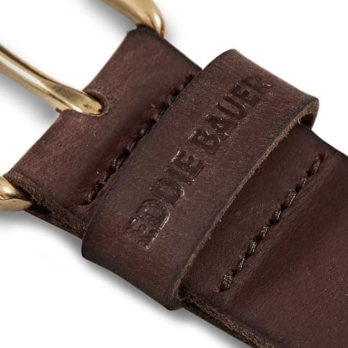 Eddie Bauer Women's Casual Leather Belts with Durable Metal Buckle thumbnail 3