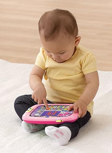 VTech Light-Up Baby Touch Tablet, Pink - Pink - Standard Packaging thumbnail 4