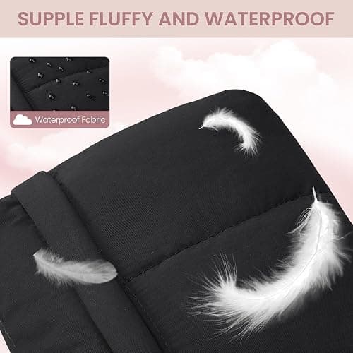 VONAL Small Crossbody Bags for Women Travel Purses Puffer Lightweight Nylon Quilted Puffy Bag Handbags with Multiple Pockets thumbnail 6
