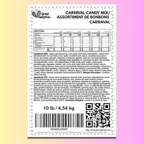 Bulk Candy Individually - 10 Pounds - Big Bulk Candies - Party Favor Treats for Birthdays, Parades, Offices thumbnail 2