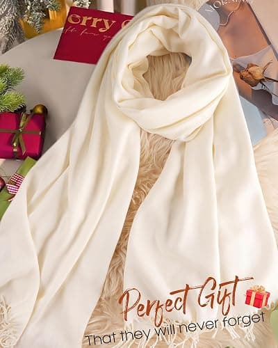 FURTALK Winter Scarf for Women Pashmina Shawl Wraps Soft Warm Fashion Blanket Scarves Gifts thumbnail 8