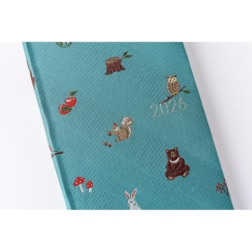 Hobonichi Techo 2026 Weeks – Bow & Tie: In the Forest (English, Tall & Slim, January Start) thumbnail 8