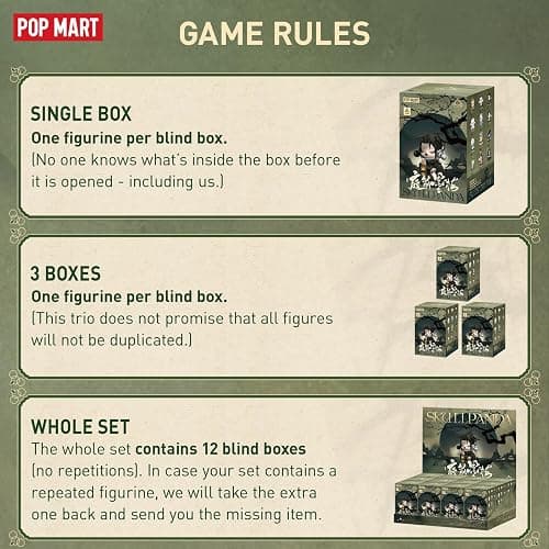 POP MART SKULLPANDA The Ink Plum Blossom Series Figures, SKULLPANDA Blind Box Figures, Random Design Action Figures Collectible Toys Home Decorations, Holiday Birthday Gifts, Single Box thumbnail 4