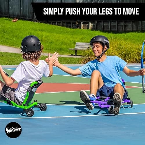 EzyRoller New Drifter-X Ride on Toy for Ages 4 and Older, Up to 150lbs.- Purple thumbnail 7