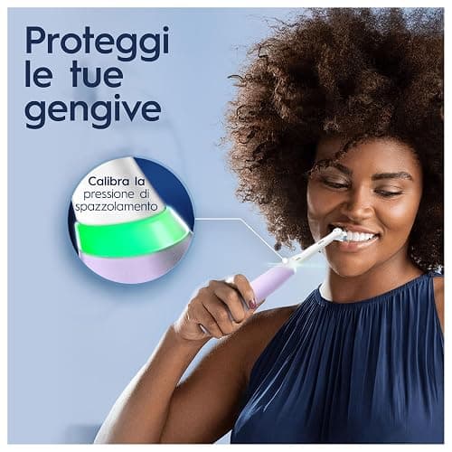 Oral-B Spazzolino Elettrico Ricaricabile iO 4N Lavanda, 1 Testina Di Ricambio, 1 Custodia Da Viaggio. 1 Spazzolino thumbnail 3