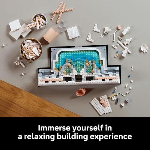 LEGO Architecture Trevi Fountain Building Set - Collectible Model of Italian Landmark for Display for Adults, 18+ - Gift for Women & Men - 21062 thumbnail 3