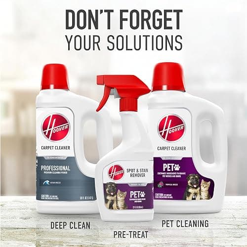 Hoover PowerDash Pet Compact Carpet Cleaner Machine, Lightweight Shampooer Machine, Pair with a Hoover Carpet Cleaner Solution for a Bright, Refreshed Home thumbnail 8