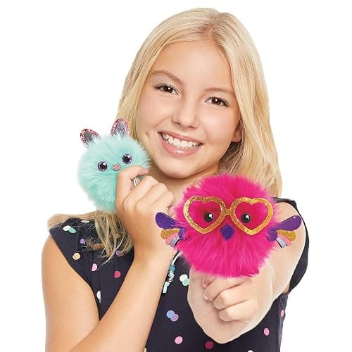 Make It Real DIY Cuddle Mob Kit - Create 4 Adorable Pom Pom Characters with 36 Pieces - All-in-One Arts & Crafts Set for Tweens & Girls - Fun, Skill-Building Craft for Kids Ages 8+ Creative Gift thumbnail 4
