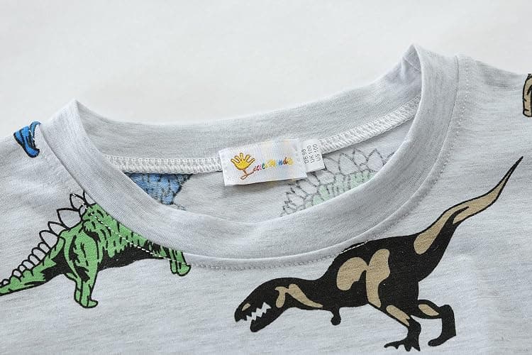 Little Hand Toddler Baby Boys Pajamas Monster Truck Summer Pjs Sleepwear Cotton Kids Short Sets Clothes thumbnail 3
