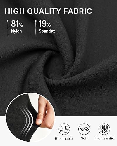 Stelle Girls Flare Leggings Bell Bottoms Yoga Pants with Pockets High Waisted Bootcut Dance Pants thumbnail 5