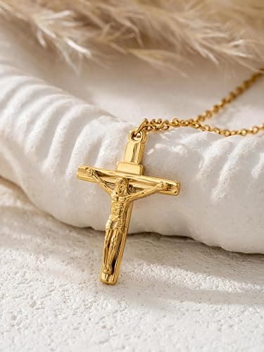 Baydurcan Dainty Gold Necklace for women - 14K Gold Plated Pendant Necklaces Gifts for Friends Sister Mother, Birthday, Christmas, Graduation, Inspirational Gifts thumbnail 3