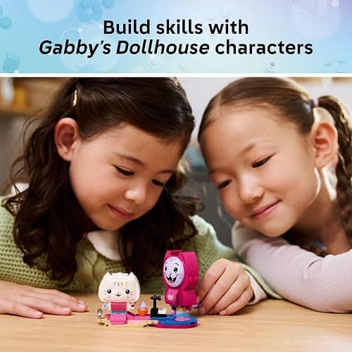 LEGO Gabby’s Dollhouse Gabby’s Brick-Built Cat Friends Building Toy for Girls & Boys - Pretend Play Set W/6 Animal Toy Figures for Kids, Ages 6+ - Gift Idea for Birthdays - 11215 thumbnail 2