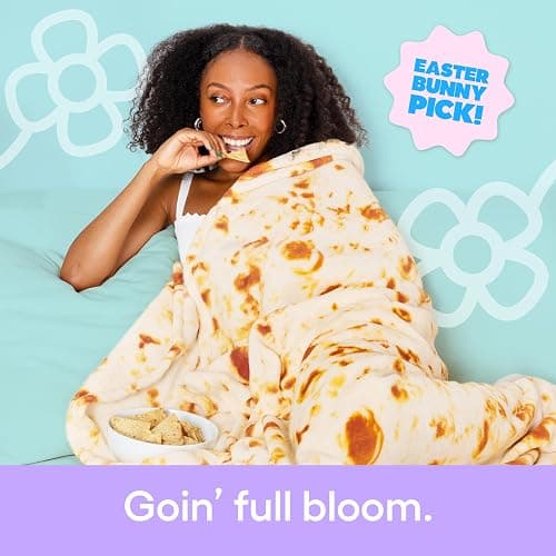 Cozy Concepts Co. Burrito Comfort Blanket by Relatable, Super Soft Plush Throw for Teens and Kids, A Cozy Fall Nights & Dorm Room Essential, Perfect Comfort Gift thumbnail 4