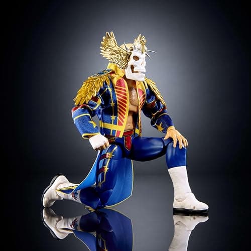 Mattel WWE Ultimate Edition Cody Rhodes Action Figure & Accessories | SummerSlam Cody Rhodes 6-inch Collectible Set, Including Swappable Heads & Hands (Amazon Exclusive) thumbnail 2