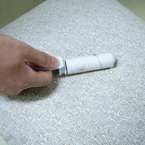 Mini Lint Roller Travel Size Cute Folding Lint Remover for Pet Hair Small Sticky Roller with Cover for Purse On the Go Lint Roller (Pink) thumbnail 5