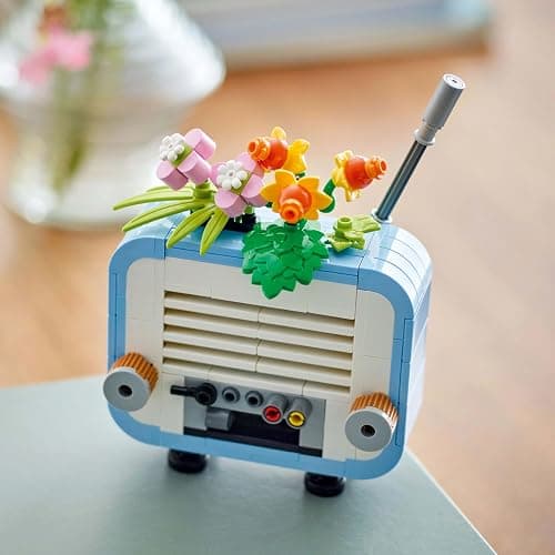 LEGO 31172 Creator Flower and Record Player Toy, Toy, Birthday Present, Blocks, Boys, Girls, Children, 8, 9, 10, Elementary School Students thumbnail 8