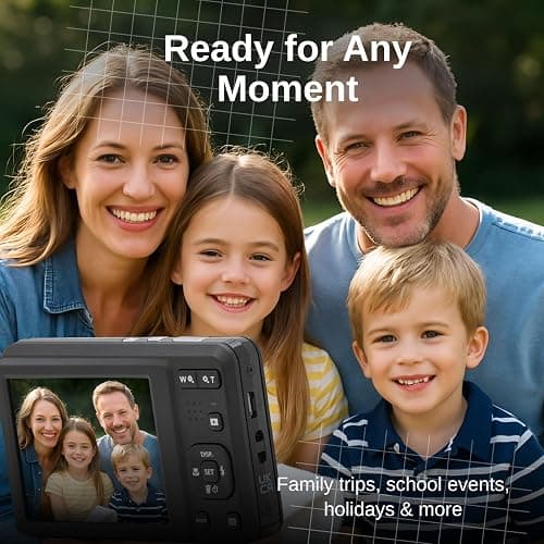 Digital Camera Set Bundle with Kodak Pixpro FZ55 Black Compact Digital Camera, 32gb SD Card, and Clikoze Cleaning Cloth thumbnail 7