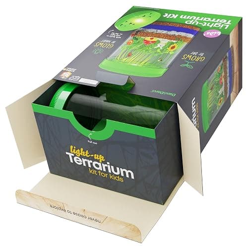 Dan&Darci Light-Up Terrarium Kit for Kids - STEM Science Kit - Educational DIY Toy for Boys & Girls - Birthday Craft Project Idea for Ages 6 7 8 9 10 11 12 Year Old thumbnail 3
