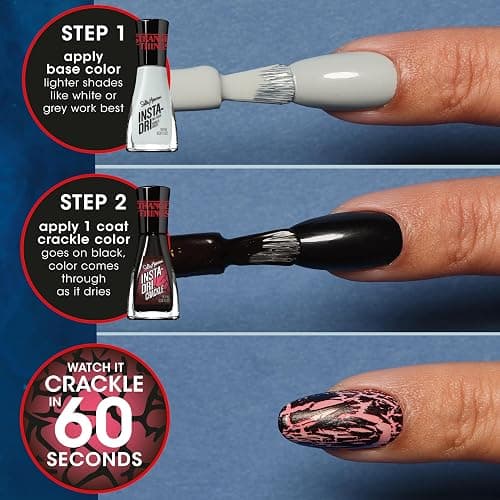 Sally Hansen Insta-Dri x Stranger Things Nail Polish, Between Worlds, 0.31oz thumbnail 5