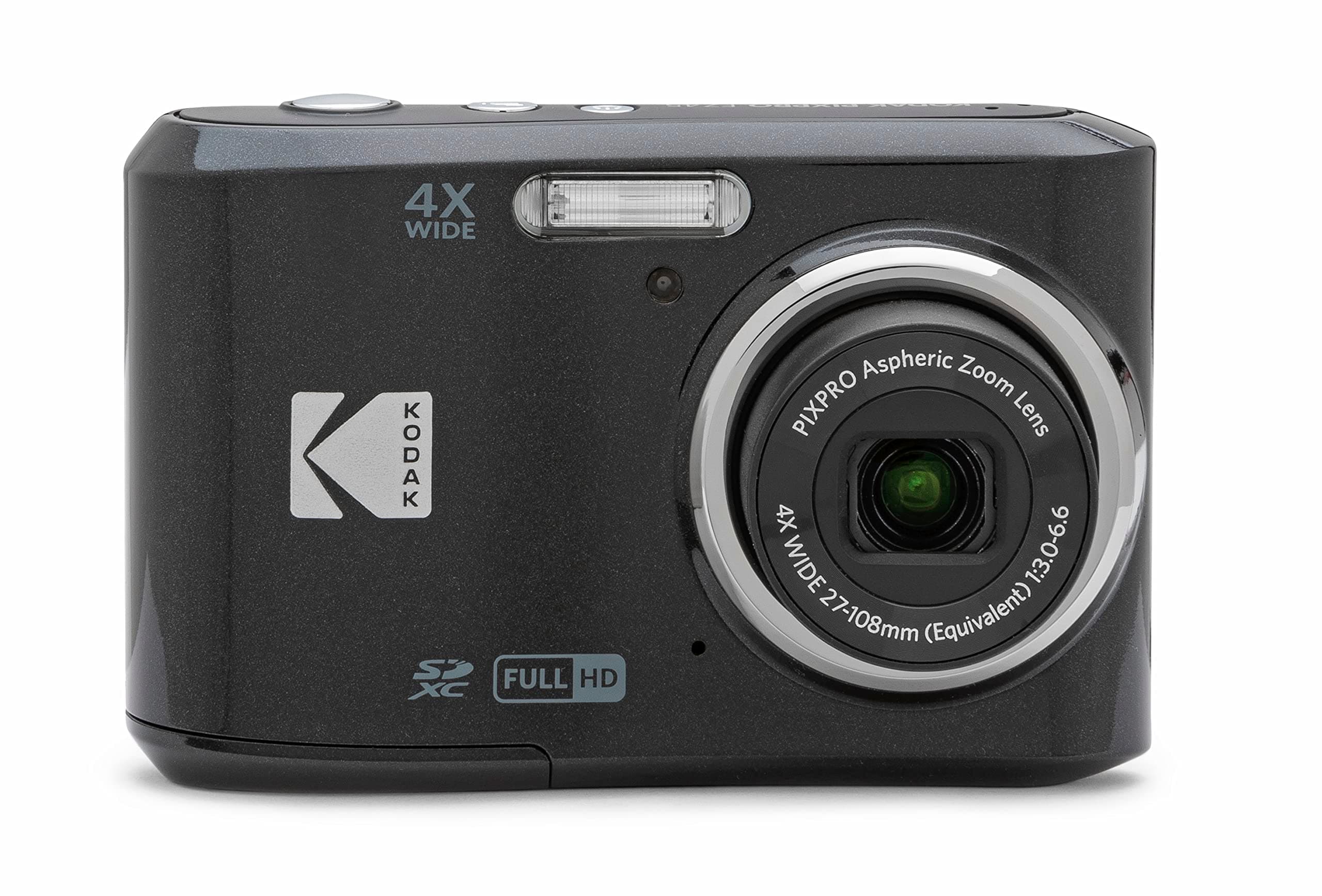 Kodak PIXPRO FZ45 Friendly Zoom Digital Camera, Black - Image 1