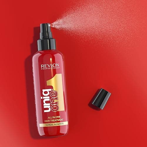 REVLON PROFESSIONAL UniqOne Hair Treatment | All-in-One Heat Moisturizing Leave-In with 10 Benefits, Repair for Damaged Hair, Frizz Control, for Women & All Hair Types thumbnail 8