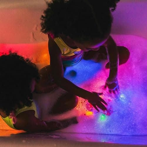 Glo Pals Water-Activated Light-Up Cubes Bundle for Sensory Play – 12 Pack (Holly Jolly) thumbnail 2
