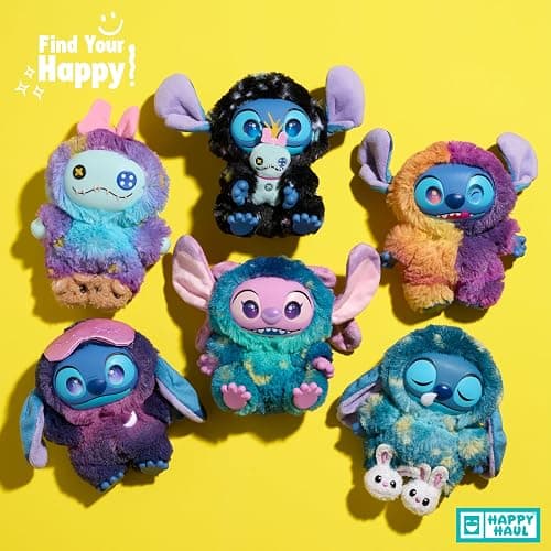 HAPPY HAUL Disney Stitch Sleepy Stars Vinyl Plush Clip-on Surprise Toy | Drop 2 Blind Box Collectible Stuffed Toy, 5.5-Inch Plush with Vinyl Face by Just Play, Short-Run Drop, Ages 8+ thumbnail 4