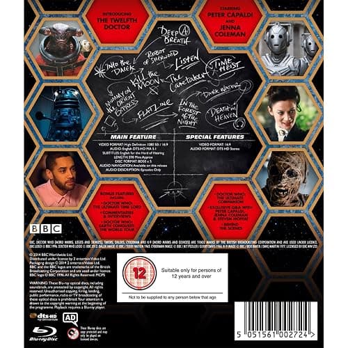 Doctor Who – The Complete Eighth Series [Blu-ray] [2014] [Region Free] thumbnail 3
