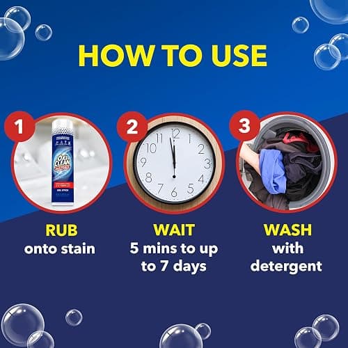 OxiClean Max Force Laundry Stain Remover Gel Stick, 6.2 fl oz, 3PK thumbnail 6