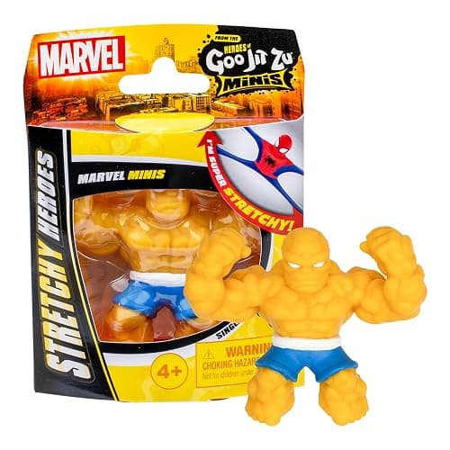 Heroes of Goo Jit Zu, The Marvel Edition Minis - Squishy, Stretchy, Gooey Mini Marvel Characters, Styles May Vary (Pack of 4) thumbnail 6